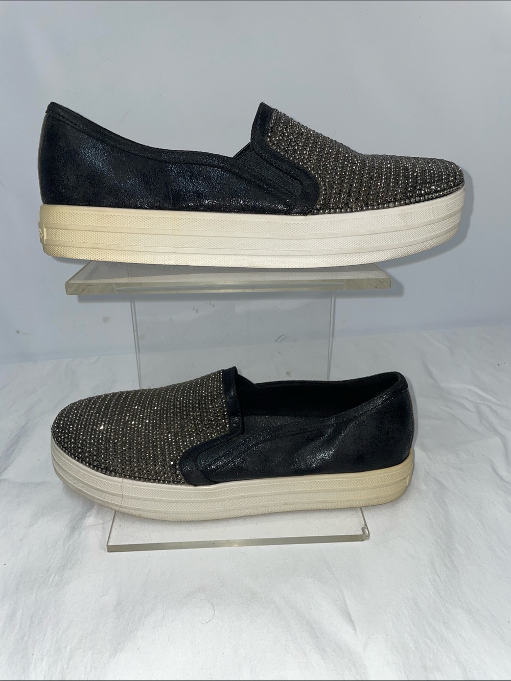 SKECHERS SHINY DANCER SLIP ONS SHOES FTL-07-139
